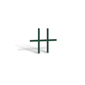 Forest Green Colonial Grille 9168108 Forest Green Colonial Grille 9168108